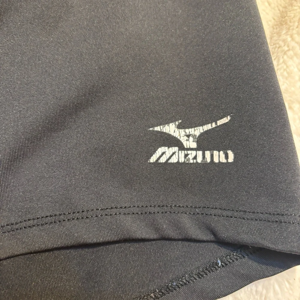 Mizuno Athletic Shorts Small DryLite Black Sports Shorts Stretchy Lightweight